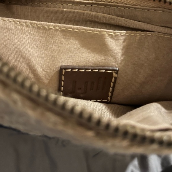 J.Jill multi colored jute clutch NWT - Picture 3 of 3